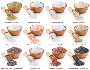 Sea salts from around the world
