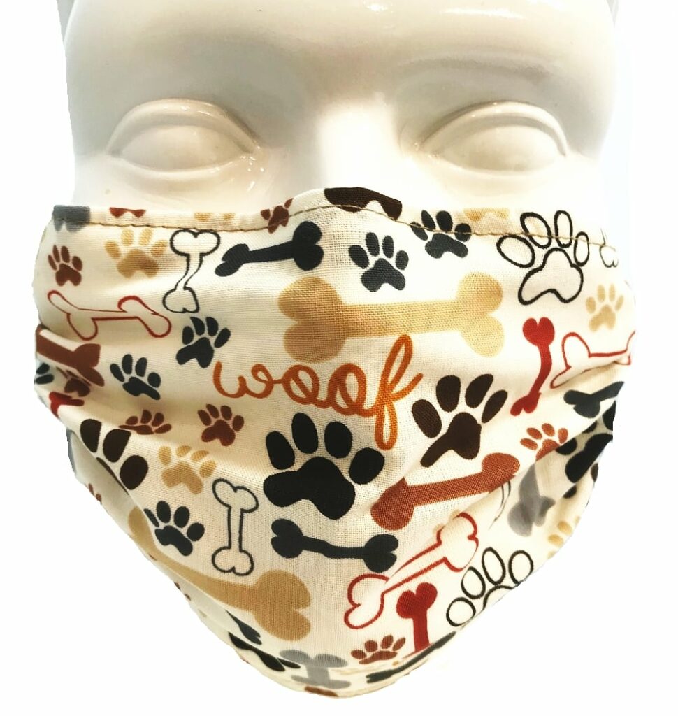 Adult Dog Bones Mask